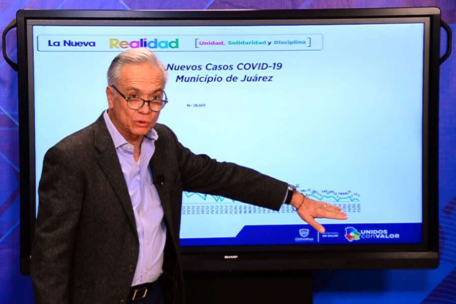 Esto "es indicador de que vamos por buen camino" señaló el Secretario de Salud, Eduardo Fernández Herrera.
