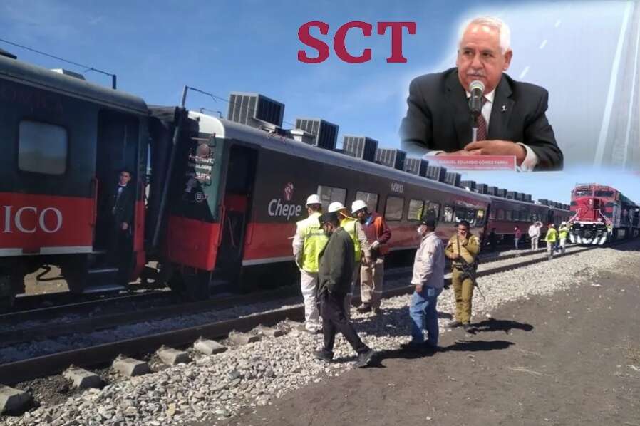 El 31 de marzo pasado un vagón del nuevo Chepe Express se descarriló a la altura de la comunidad de Bustillos, municipio de Cuauhtémoc.